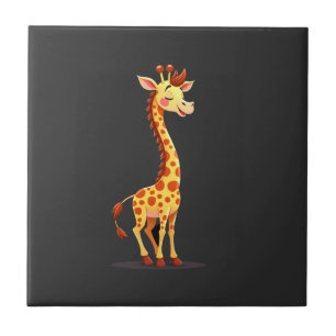 Best Giraffe Art For Men Women Adult Giraffe Print Tile