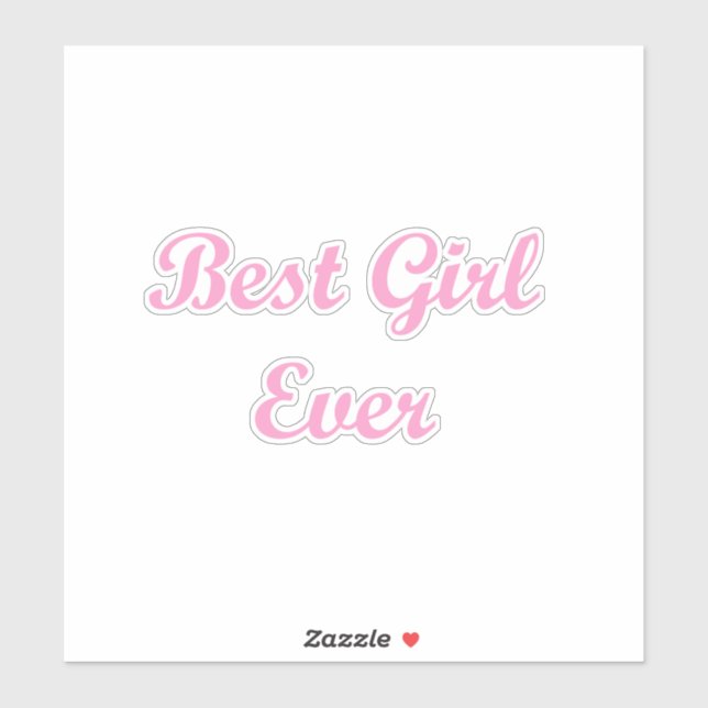 Best girl ever (Sheet)