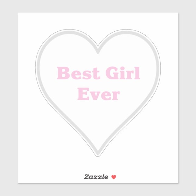 Best girl ever (Sheet)