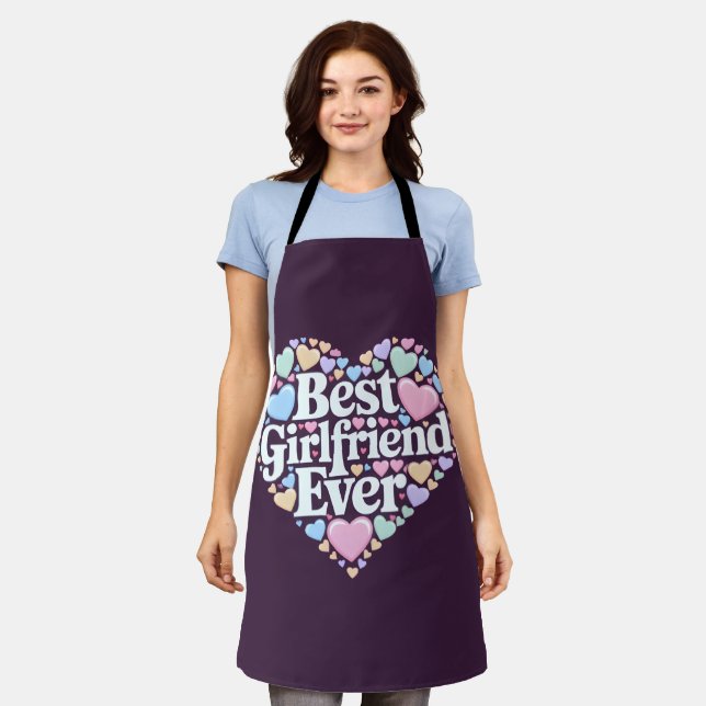 Best girlfriend ever  apron (Worn)