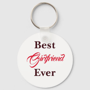 Best Girlfriend Ever Key Ring