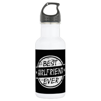 Best Girlfriend Ever White 532 Ml Water Bottle