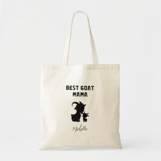 Best Goat Mama Ever Funny Farm Animal Lover Tote Bag