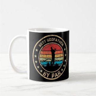 Best Godfather By Par Father S Day Golf Golfing 1 Coffee Mug