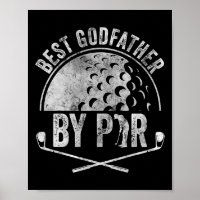 Best Godfather By Par Shirt Golf Lover Sports Gift