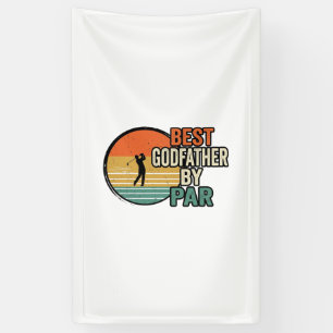Best Godfather by Par Vintage Golf Vector Design_1 Banner