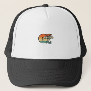 Best Godfather by Par Vintage Golf Vector Design_1 Trucker Hat