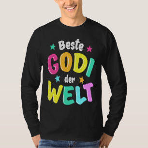 Best Godi in the World  Godmother T-Shirt