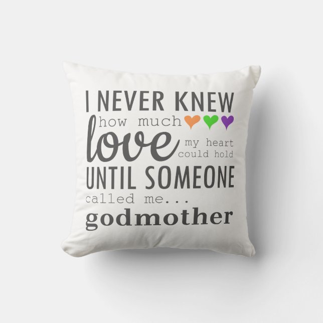 Best GodMother Pillow (Front)