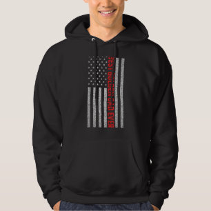 Best Golden Dad Ever Us American Flag For Father' Hoodie