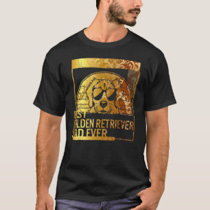 Best Golden Retriever Dad Ever dog dad for men D T-Shirt