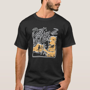 Best Golden Retriever Dad Ever Dog For Men T-Shirt