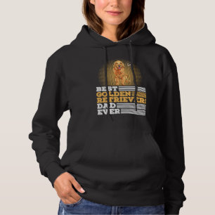 Best Golden Retriever Dad Ever   Dog Owner Men Hoodie