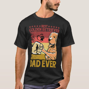Best Golden Retriever Dad Ever Dog Saying 1 T-Shirt