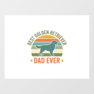 Best Golden Retriever Dad Ever Vintage Dog Shirt_1