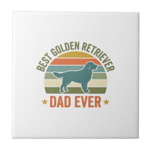 Best Golden Retriever Dad Ever Vintage Dog Shirt_1 Tile