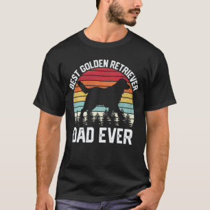Best Golden Retriever Dad Golden Dog Dad For Men F T-Shirt