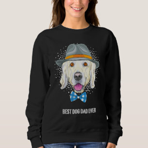 Best Golden Retriever Dog Dad for Dog Dad Ever Dog Sweatshirt