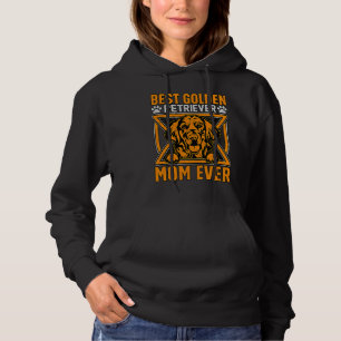 Best Golden Retriever Mom ever Dog Saying Hoodie