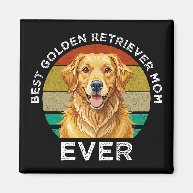 Best Golden Retriever Mum Ever Magnet (Front)
