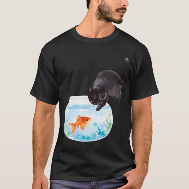 BEST GOLDFISH DAD T-Shirt (Front)
