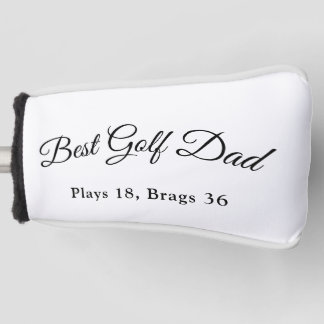 Best Golf Dad | Funny Golf Father Gift Head Cover