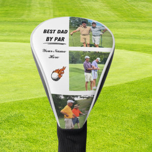 Best Golf Gifts For Dad Personalised Photo & Name  Head Cover