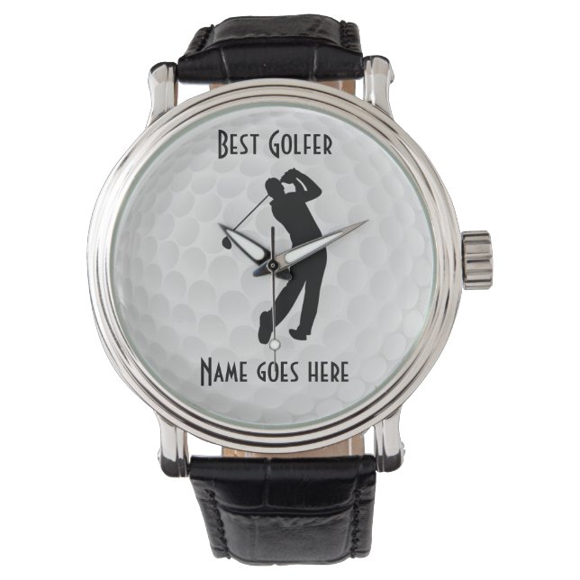 Best Golfer Watch. Can be customized Watch (Front)