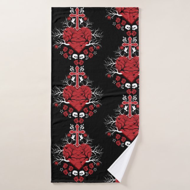Best Gothic Gift Accessories Bath Towel (Bath Towel)