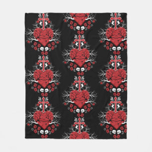Best Gothic Gift Accessories Fleece Blanket