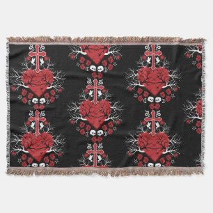 Best Gothic Gift Accessories Throw Blanket