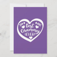 Best Grammy Ever Heart Design