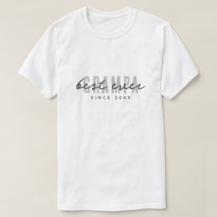 Best Grampa Ever Since 20XX Modern Simple Preppy T-Shirt
