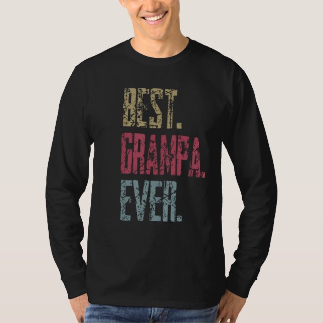 Best Grampa Ever T-Shirt (Front)
