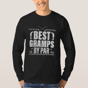 Best Gramps By Par Father's Day Golf Lover Golfer T-Shirt