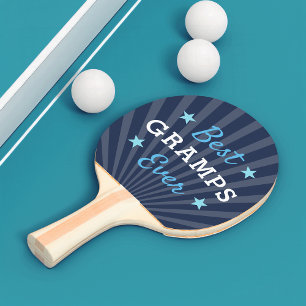 Best Gramps Ever Cool Grandpa Father's Day Ping Pong Paddle