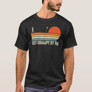 Best Grampy By Par  Golf  Father Day  Vintage T-Shirt