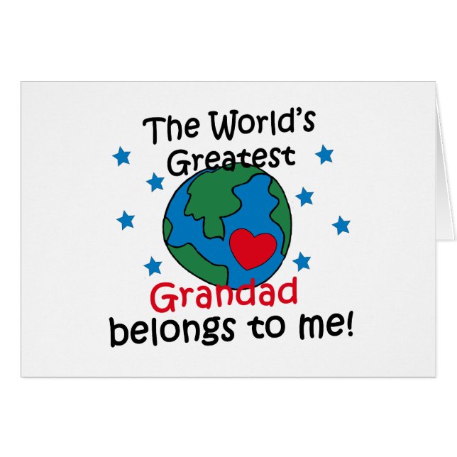 Best Grandad Belongs to me (Front Horizontal)