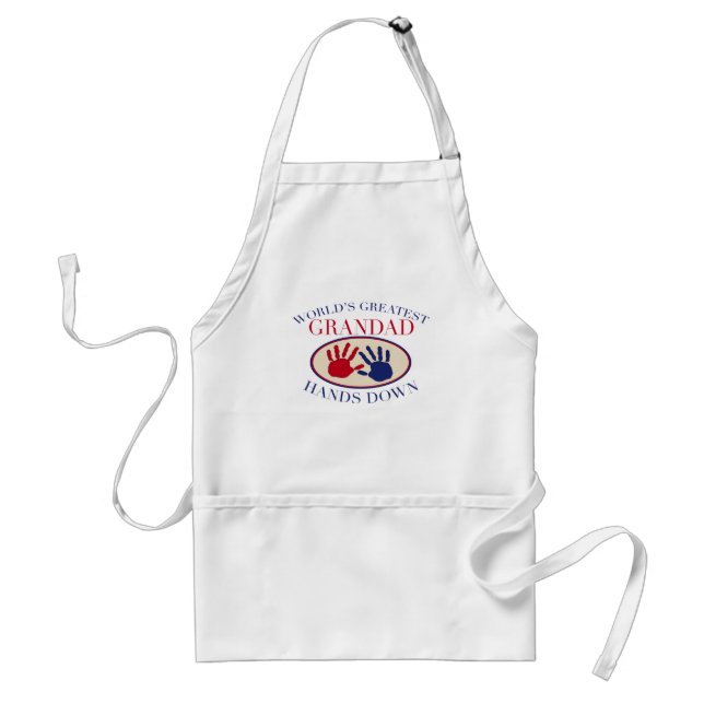 Best    Grandad Hands Down Standard Apron (Front)