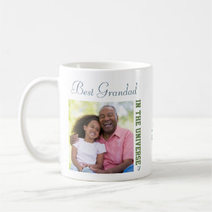 Best Grandad in the Universe - Two Square Photos Coffee Mug