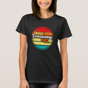 Best Grandaddy Ever Father s Day Grandpa Retro Vin T-Shirt
