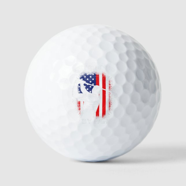 Best GRANDDAD By Par Golfer Golfing Golf Balls (Front)