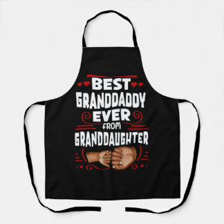 Best Granddaddy Ever Granddaughter, Fist Bumping Apron