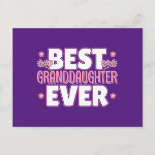 Best Granddaughter Ever - Cherry Blossoms Postcard