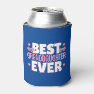 Best Granddaughter Ever - Kawaii Cherry Blossoms Can Cooler