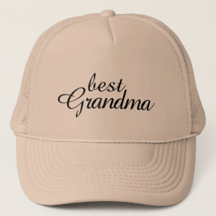 Best Grandma Cap, Trendy Gift from Granddaughter, Trucker Hat