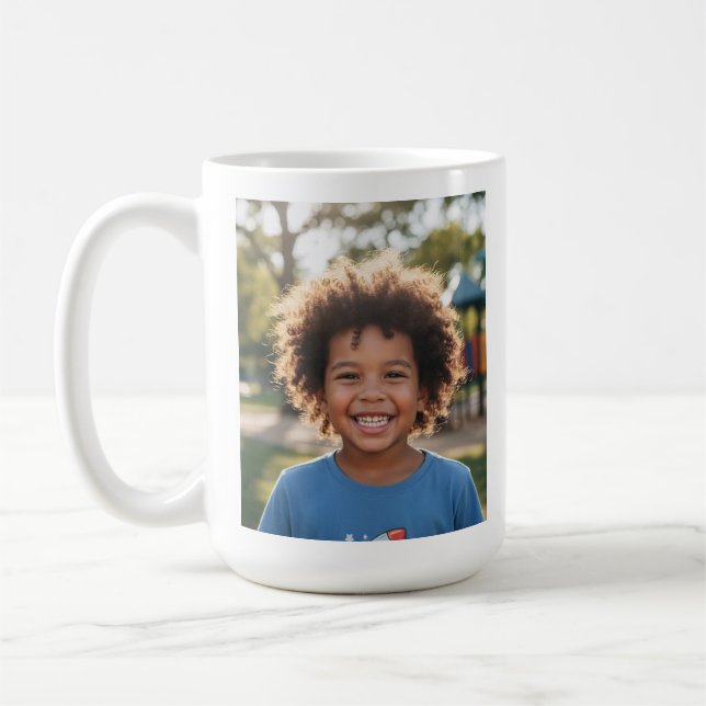 Best Grandma Ever Floral Coffee Mug (Left)