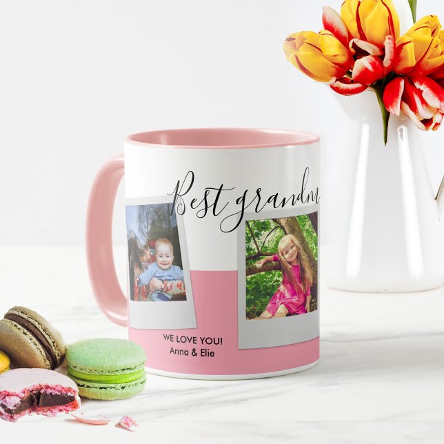 BEST GRANDMA EVER Gifts Personalised Custom Photo Mug (Creator Uploaded)