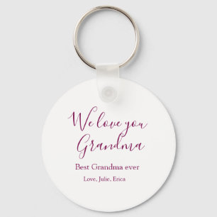 best grandma ever grandparents photo gifts classic key ring