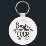 Best Grandma Ever Granny Grandmother Key Ring<br><div class="desc">Best Grandma Ever. Funny and humourous design for the best grandmother in the world. This cool and fun merchandise is great for the special woman called gram, granny, nonna or nana. Perfect for Grandma's Day. Great Christmas gift and birthday present for the coolest grandmother in the world. Background colour can...</div>
